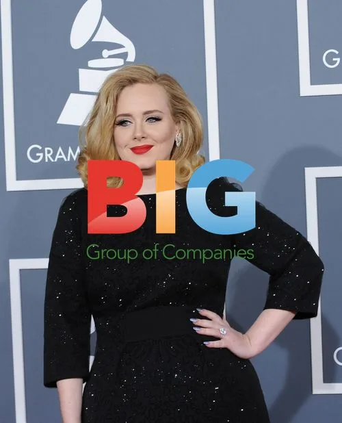 Adele arrives at Grammys