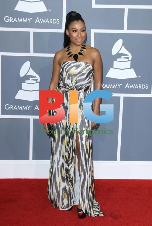 Melanie Fiona at 54th GRAMMY Awards