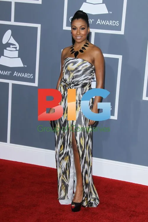 Melanie Fiona at 54th GRAMMY Awards