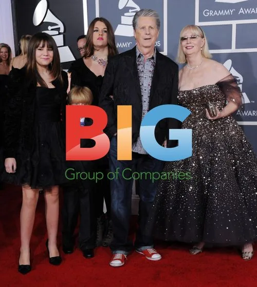 Brian Wilson and wife Melinda at GRAMMYs