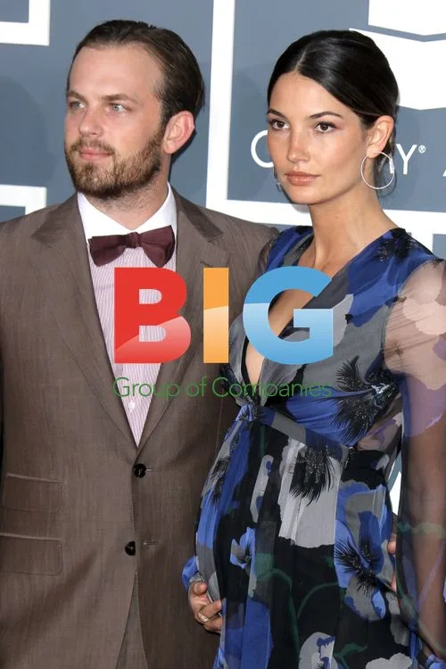 Caleb Followill and Lily Aldridge at GRAMMY Awards