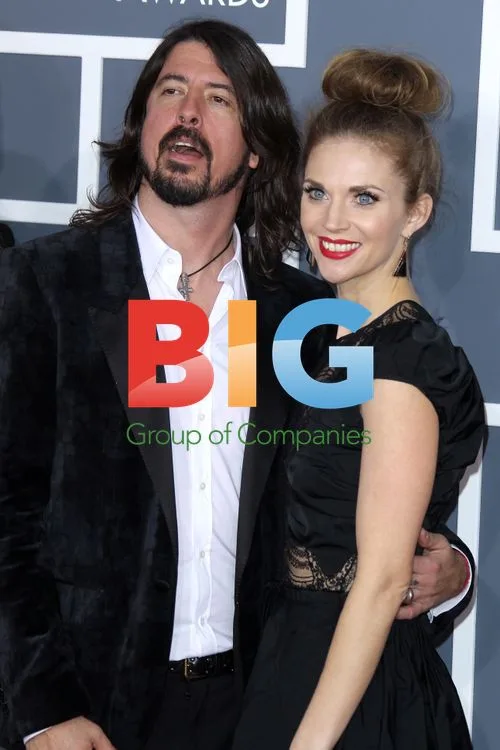 Dave Grohl and Jordyn Blum at 54th GRAMMY Awards