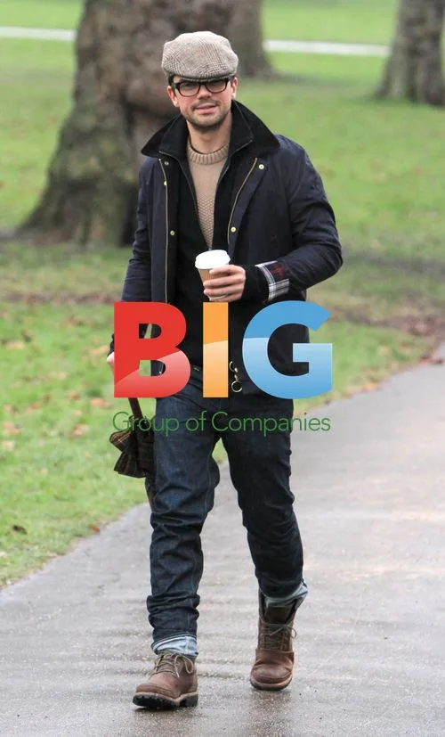 Joe Jonas and Mystery Girl in London Park