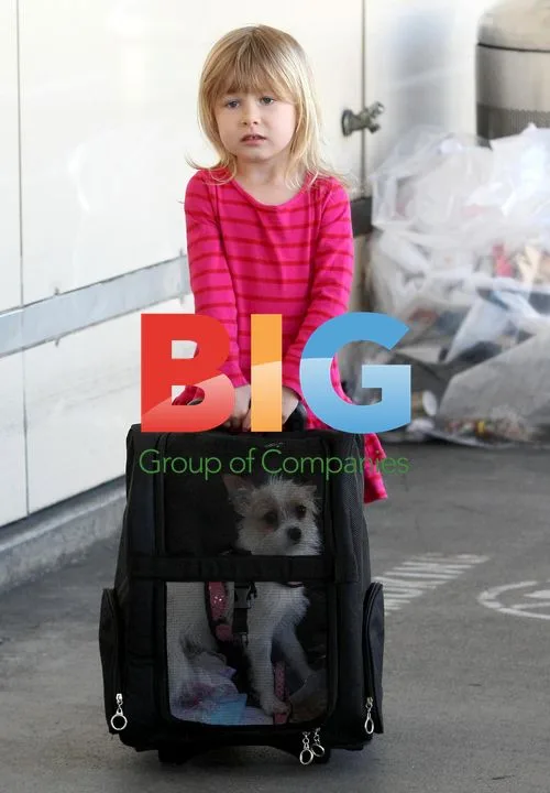 Tori Spelling's Family at LAX