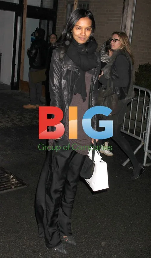Celebrities at Alexander Wang show