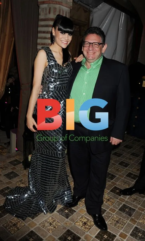 Jessie J & Lucian Grainge at Universal Music Group's Grammy Reception