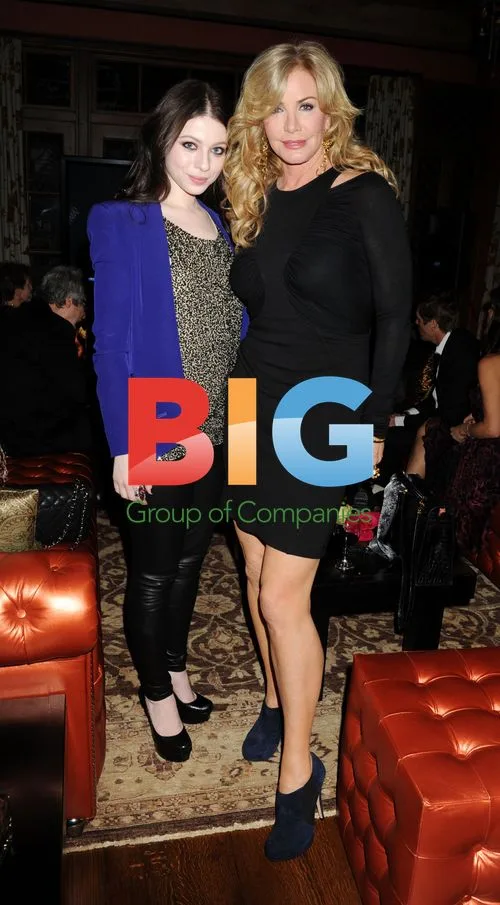 Michelle Trachtenberg and Shannon Tweed at Universal Music Group's Grammy Reception