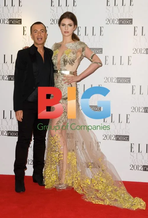 Julian McDonald & Tali Lennox at ELLE Style Awards