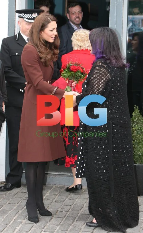 Kate Middleton Visits The Brink Trade Co. in Liverpool