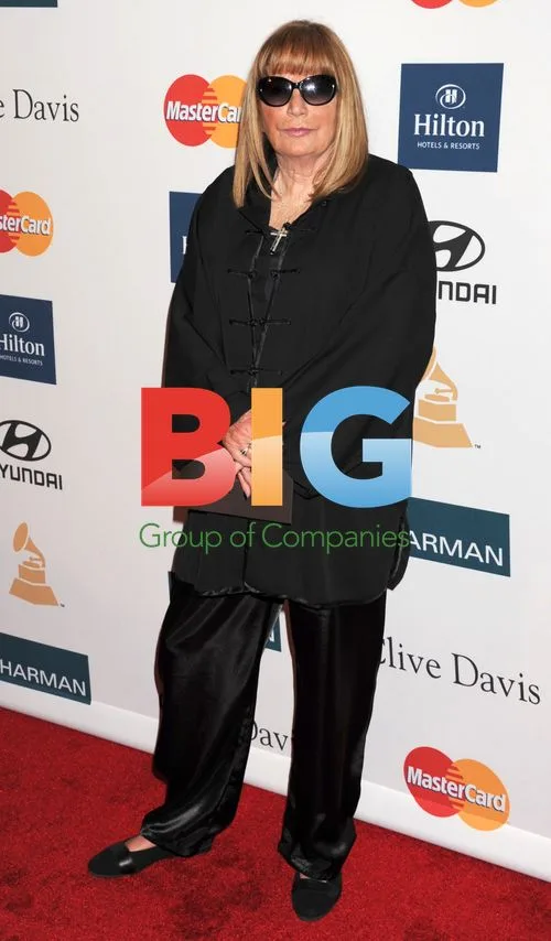 Penny Marshall at 2012 Pre-GRAMMY Gala