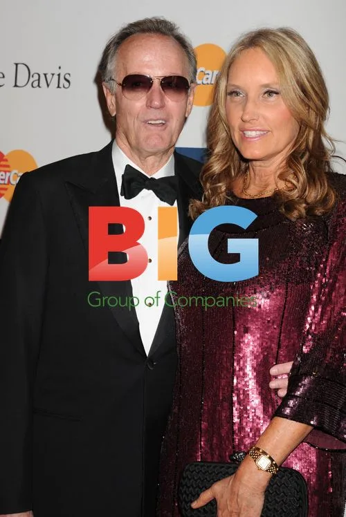 Peter Fonda and Parky DeVogelaere at Pre-GRAMMY Gala