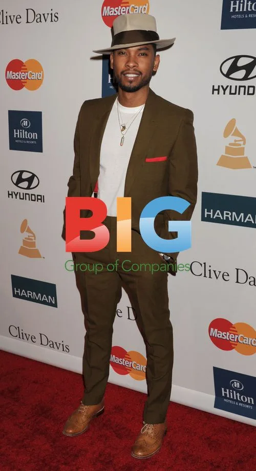 Miguel at Pre-GRAMMY Gala 2012