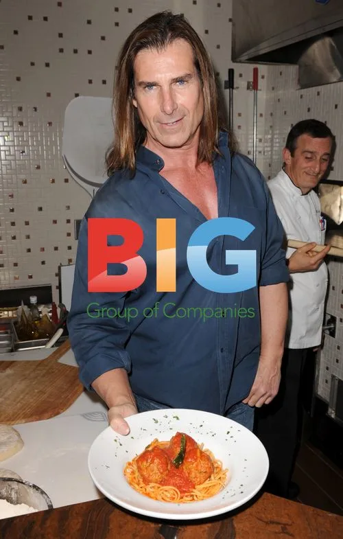 Fabio Lanzoni at Sorrisi Restaurant