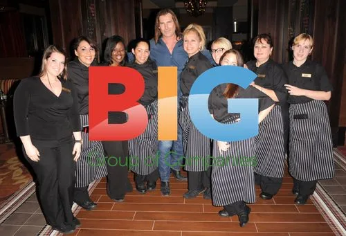Fabio Lanzoni at Sorrisi Italian Restaurant