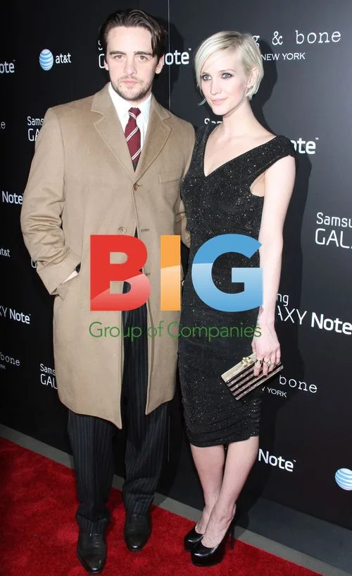 Ashlee Simpson and Vincent Piazza at Fashion: Take Note