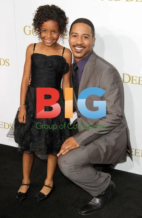 Brian White and Jordenn Thompson at Good Deeds premiere