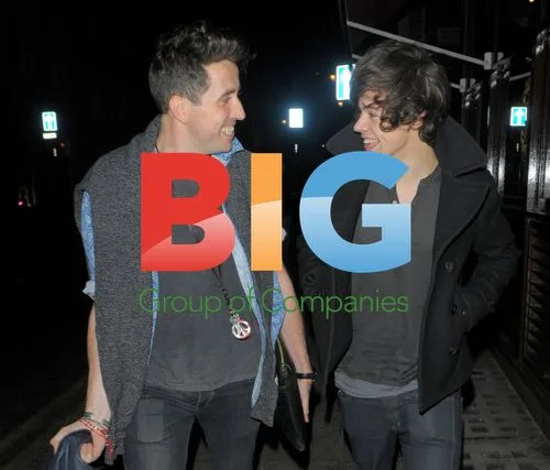 Harry Styles & Nick Grimshaw Leaving Groucho Club