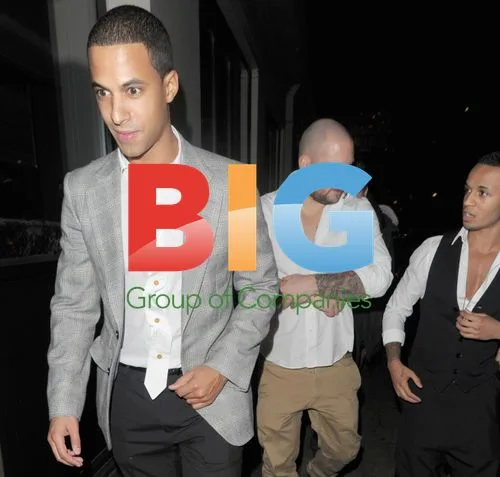 JLS Members Marvin and Aston Nightout in London