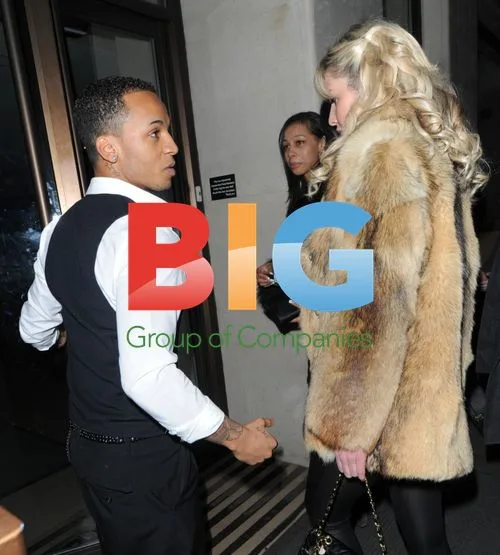JLS Members Out in London