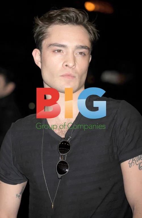 Ed Westwick at Kohl's Rock & Republic Fashion Show