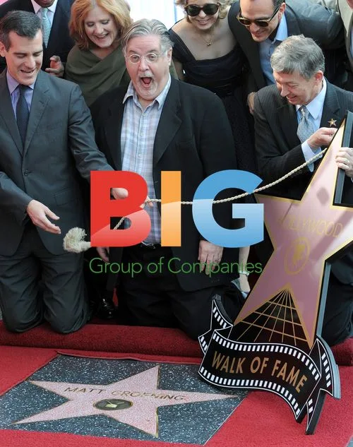 Matt Groening Honored on Hollywood Walk of Fame