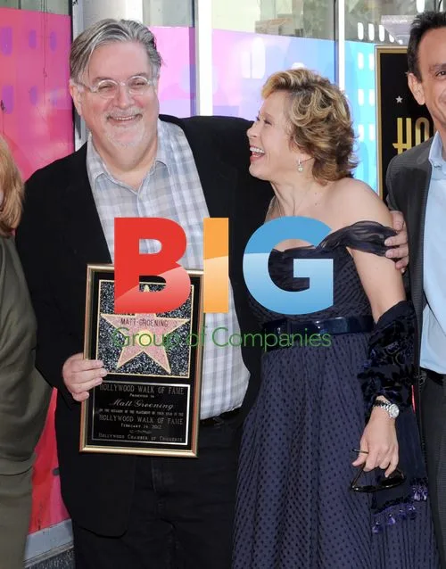 Matt Groening Honored on Hollywood Walk of Fame