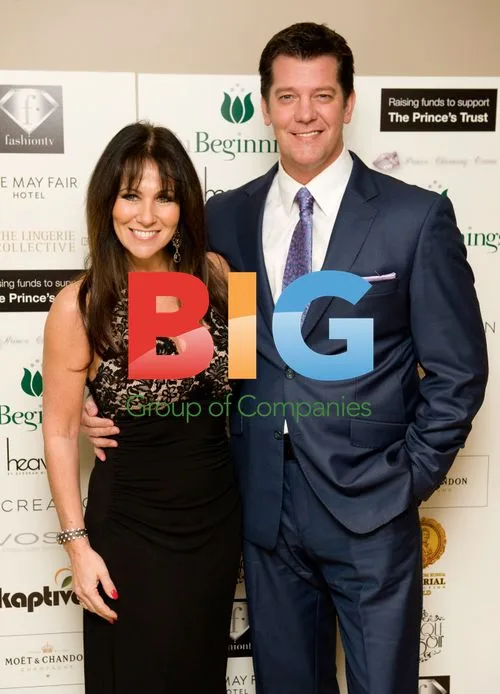 Linda Lusardi & Sam Kane at Princes Valentines Ball
