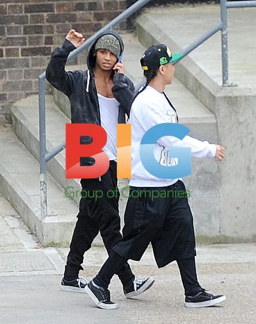 Little Mix, Kitty Brucknell and JLS Arrive for X Factor Tour