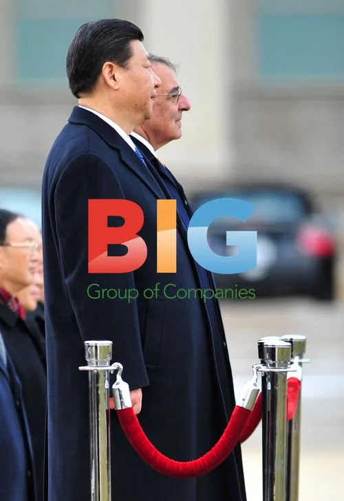 Chinese VP Xi Jinping at Pentagon Arrival Ceremony