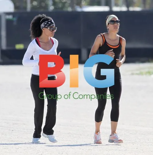 Barbara Becker works out on Miami Beach