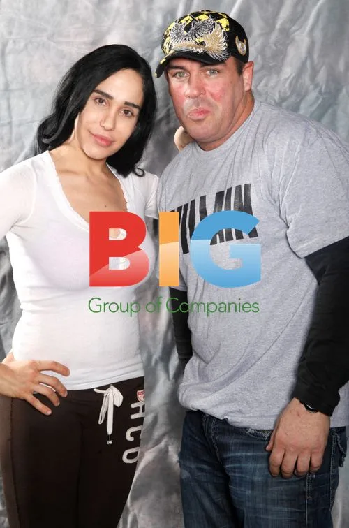 Octomom at Pillow Fighting Press Conference