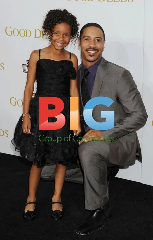 Jordenn Thompson and Brian White at Good Deeds Premiere