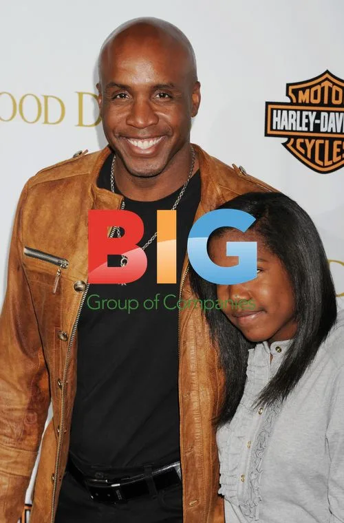 Barry Bonds and Aisha Lynn Bonds at Good Deeds Premiere