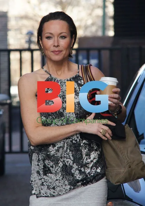 Amanda Mealing Spotted at ITV Studios