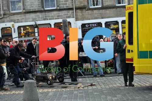 Irvine Welsh on FILTH Filmset