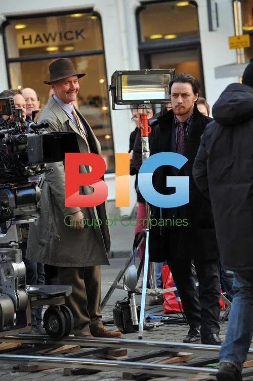 Irvine Welsh on FILTH filmset