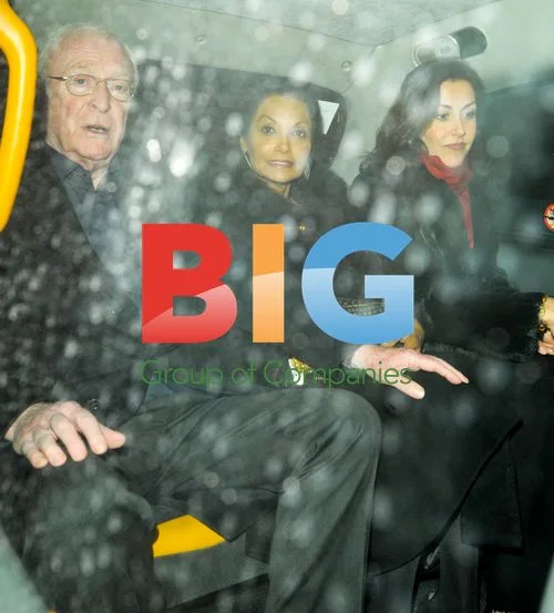 Michael Caine and Wife Shakira Out in London