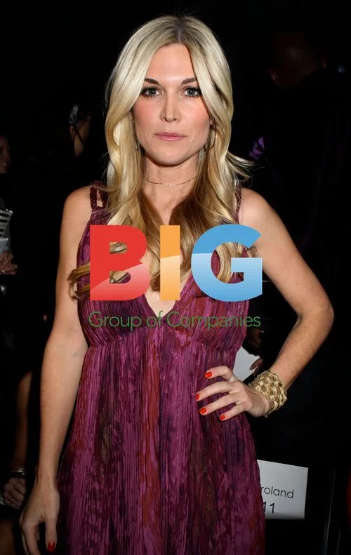 Tinsley Mortimer at Pamella Roland Fashion Show