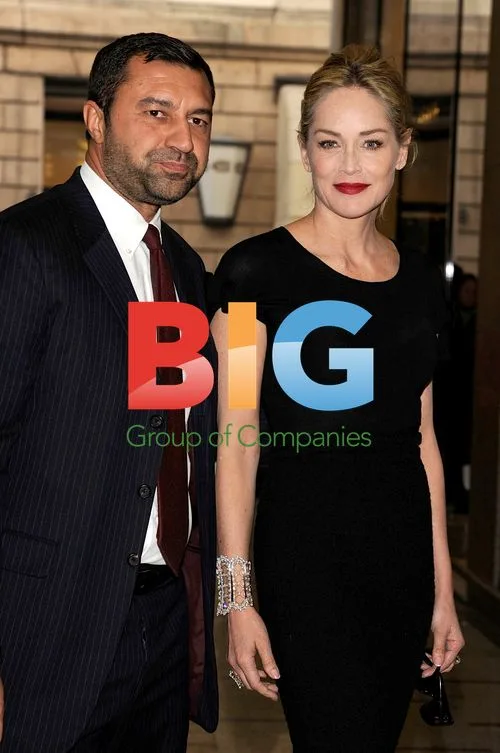Actress Sharon Stone Shopping in Milan
