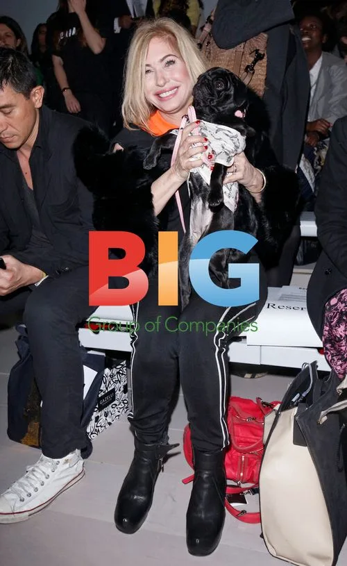 Brix Smith at Bora Aksu Show