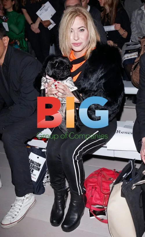 Brix Smith at Bora Aksu Fashion Show