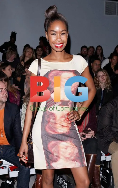 Tolula Adeyemi at Corrie Nielson LFW 2012