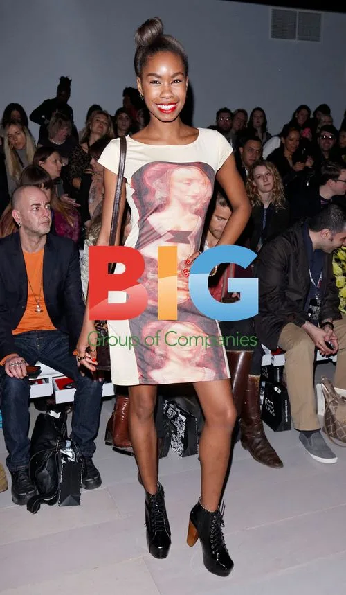 Tolula Adeyemi at 2012 London Fashion Week