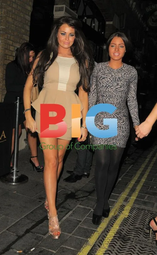 Jessica Wright Night Out in London