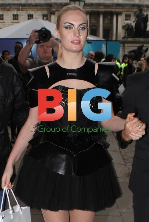 Kitty Brucknell at London Fashion Week