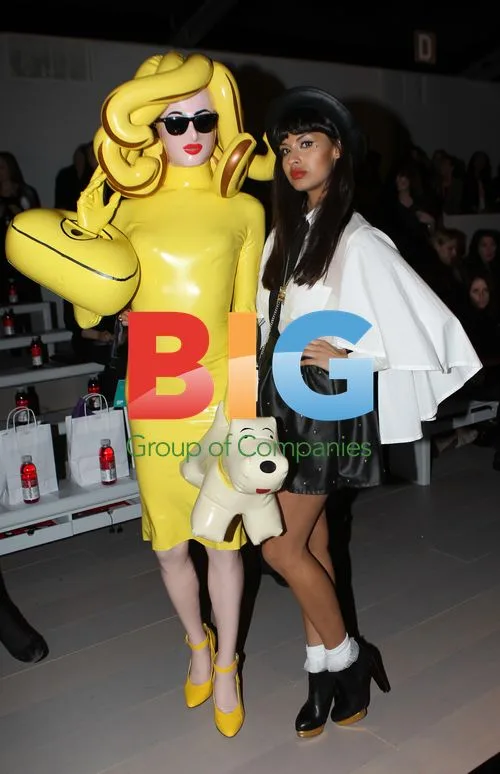 Pandomonia and Jameela Jamil at PPQ Show