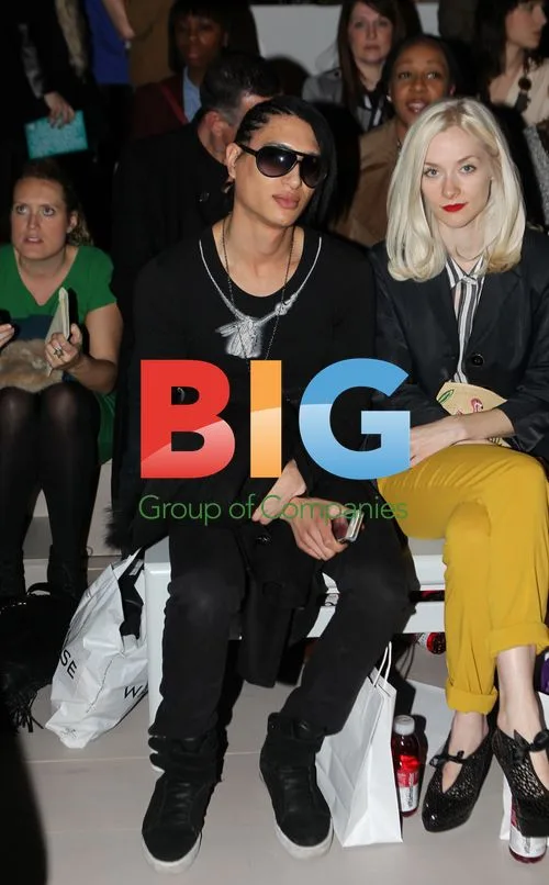 Nat Weller at PPQ Show, London Fashion Week