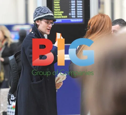 Matt Smith and Karen Gillan at London Station