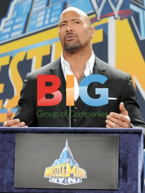 Dwayne 'The Rock' Johnson at Wrestlemania 29 Press Conference
