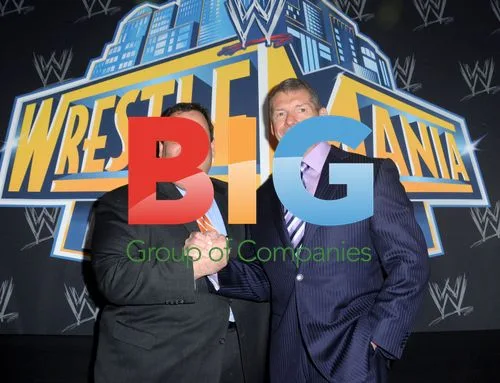 Chris Christie and Vince McMahon at WrestleMania 29 Press Conference